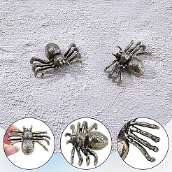 2 pz decorazioni espositive in lega di ragno&nbsp;DJEW-SP0001-47