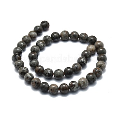 Brins de perles de syénite fluorescente naturelle (lueur sous la lumière uv)&nbsp;G-G789-02C