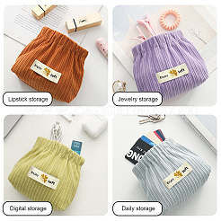 6 stücke 6 arten mini tuch gedruckt mehrzweck schrapnell make-up taschen ändern geldbörse&nbsp;ABAG-GF0001-25
