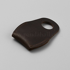 Protège-pouce en peau de vache pour la sculpture sur bois&nbsp;AJEW-WH0471-124B
