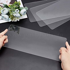 4 Stück rechteckige Acrylplatte&nbsp;OACR-PH0001-80B
