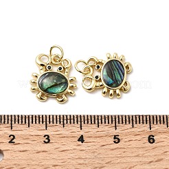 Ottone micro spianare fascino zirconi&nbsp;KK-K384-24A-G