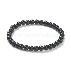 Bracciali elastici con perle di vetro rotonde per ragazze adolescenti&nbsp;BJEW-A117-B-21