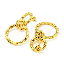 Orecchini in acciaio inossidabile 304&nbsp;EJEW-R161-10A-G