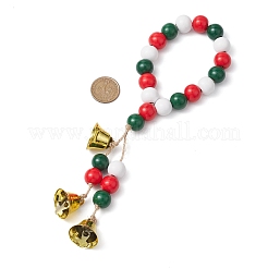 Anneau de perles en bois&nbsp;HJEW-JM02148