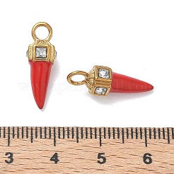 304 Edelstahl-Emaille-Anhänger&nbsp;STAS-K330-08G