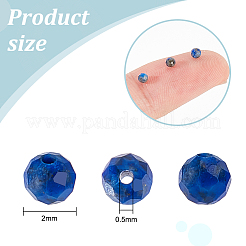 2 Strang natürliche Lapislazuli-Perlenstränge&nbsp;G-OC0005-33