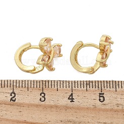 Orecchini a cerchio in ottone&nbsp;EJEW-R016-10G-01