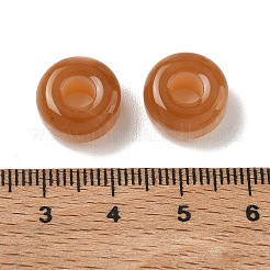 Undurchsichtiges Harz europäische Perlen&nbsp;RESI-F073-17A
