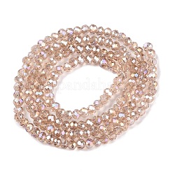 Chapelets de perles en verre électroplaqué&nbsp;LS-EGLA-A044-T1mm-B20