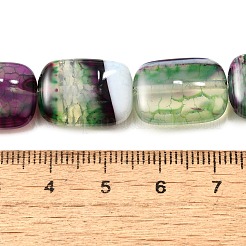 Chapelets de perles en agate à rayures naturelles/agates à bandes&nbsp;G-B137-B01-01J