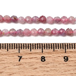Naturelles tourmaline rose brins de perles&nbsp;G-N342-33B