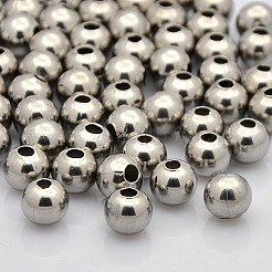 Perles rondes en acier inoxydable 304 résistant au ternissement&nbsp;STAS-N020-16-5mm