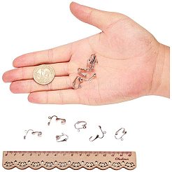 Ohrclip-Zubehör aus Eisen&nbsp;KK-PH0026-20P-NF