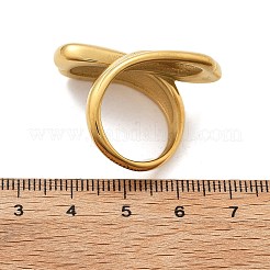 Fingerringe aus Edelstahl 304&nbsp;RJEW-Q012-27G