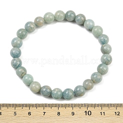 Stretch-Armbänder aus natürlichen Amazonitperlen für Männer und Frauen&nbsp;BJEW-K286-01