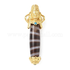Bodhisattva-förmige Messing-SchraubKlaue&nbsp;KK-NH0008-04G