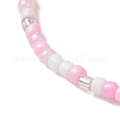 3 Stück elastisches Armband aus Glasperlen&nbsp;BJEW-MZ00298