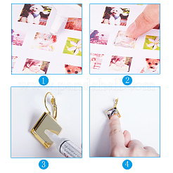Fabrication de boucles d'oreilles DIY&nbsp;DIY-PH0026-16