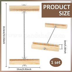 1 Beutel DIY-Holz-Verstellstrickwerkzeug&nbsp;DIY-BC0017-75