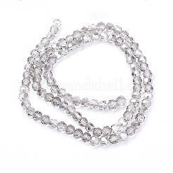 Chapelets de perles en verre&nbsp;LS-EGLA-J042-6mm-15