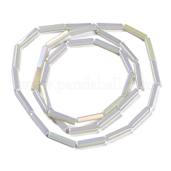 Chapelets de perles en verre électroplaqué&nbsp;EGLA-Q128-10A