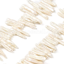 Perles de perles de keshi baroques naturelles&nbsp;PEAR-B004-02A-01A