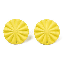 Fornituras de aretes de hierro pintado en aerosol&nbsp;IFIN-N008-017D