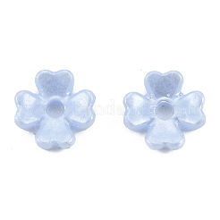 Coupellles en résine imitation perle&nbsp;X-RESI-N036-03