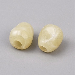 Opake Legierung Perlen&nbsp;OACR-WH0051-011F