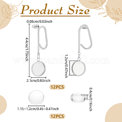 Kits de fabrication de boucles d'oreilles bricolage&nbsp;DIY-UN0008-40P