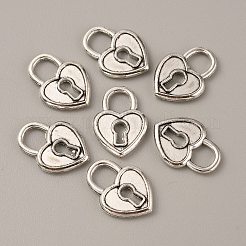 Tibetischer stil Aluminium Anhänger & Charms&nbsp;FIND-CJC0016-15B