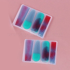 DIY Silikon Haarspange Formen&nbsp;X-DIY-Z009-07