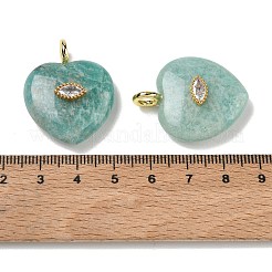 Ciondoli Amazonite naturale&nbsp;G-P585-03G-13