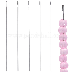 5 Stück 5 Arten von Perlennadeln aus Stahl mit Haken für Perlenspinner.&nbsp;TOOL-PA0001-01