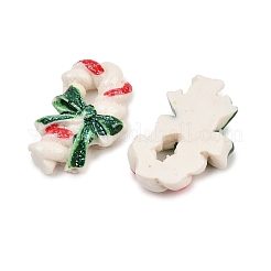 Cabujones navideños de resina opaca&nbsp;LS-RESI-XCP0002-66C