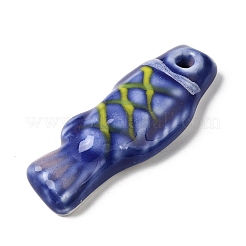 Grands pendentifs en porcelaine peints à la main&nbsp;LA-CBAC6A6-06I