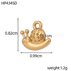 Anhänger aus 304 Edelstahl&nbsp;SA-OY001-63G