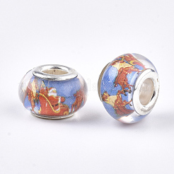 Perles européennes en alliage&nbsp;RPDL-S014-06