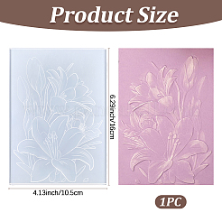 Plantillas para carpetas de estampación en relieve de plástico PP&nbsp;DIY-WH20048-050B
