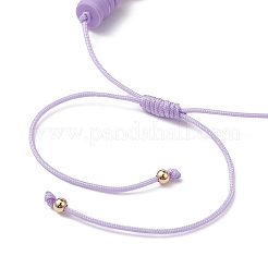 Braccialetto con ciondolo luna e stella in lega smaltata&nbsp;BJEW-JB09653