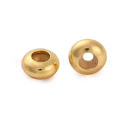 Disco di placcatura in ottone con perline di plastica&nbsp;KK-Z070-26G