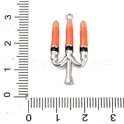 Halloween Messing Emaille Anhänger&nbsp;KK-F915-01J-P