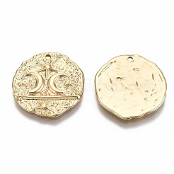 Pendentifs en laiton&nbsp;KK-S356-187G-NF