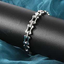 304 Edelstahl-Knochengliederkettenarmbänder für Damen und Herren&nbsp;BJEW-F488-65P