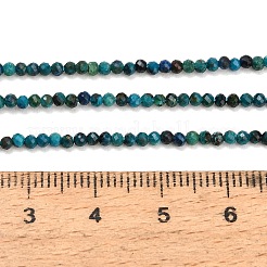 Natur Chrysokoll Perlen Stränge&nbsp;GG-CBA77FB-B12-2mm