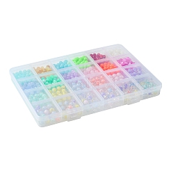 848pcs 21 Arten Acrylperlen&nbsp;OACR-FS0001-59