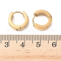 Boucles d'oreilles créoles en acier inoxydable 304 pour femmes&nbsp;EJEW-U066-02G