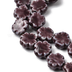 Chapelets de perles en porcelaine manuelle&nbsp;PORC-K010-05H