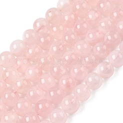 Madagascar naturel rose perles de quartz brins&nbsp;G-B167-A02-10mm